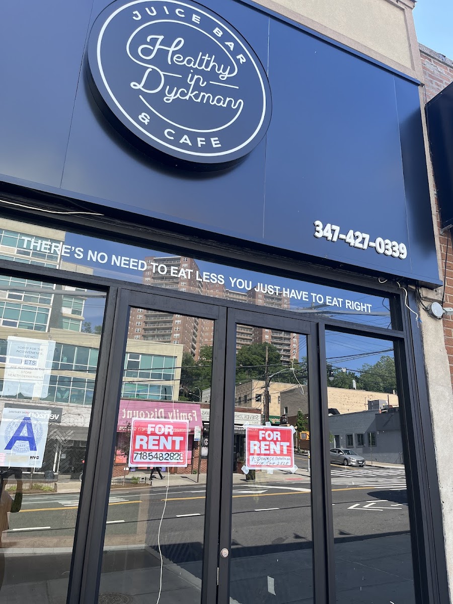 Healthy In Dyckman Juice Bar & Cafe