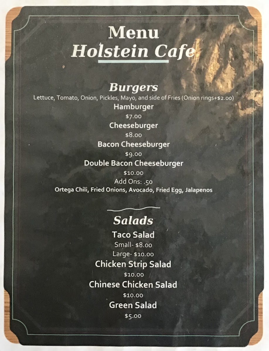 Holstein Cafe